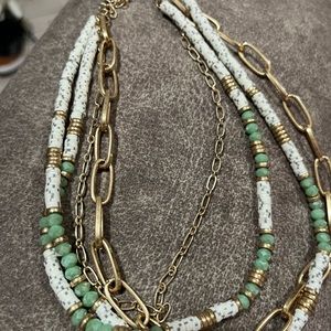 Fashion Multi Strand Necklace